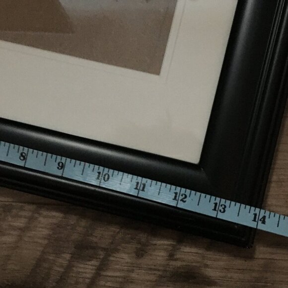 Sheffield Home Large Black Picture Frame with Mounting + 3 Cat Prints - Picture 14 of 15